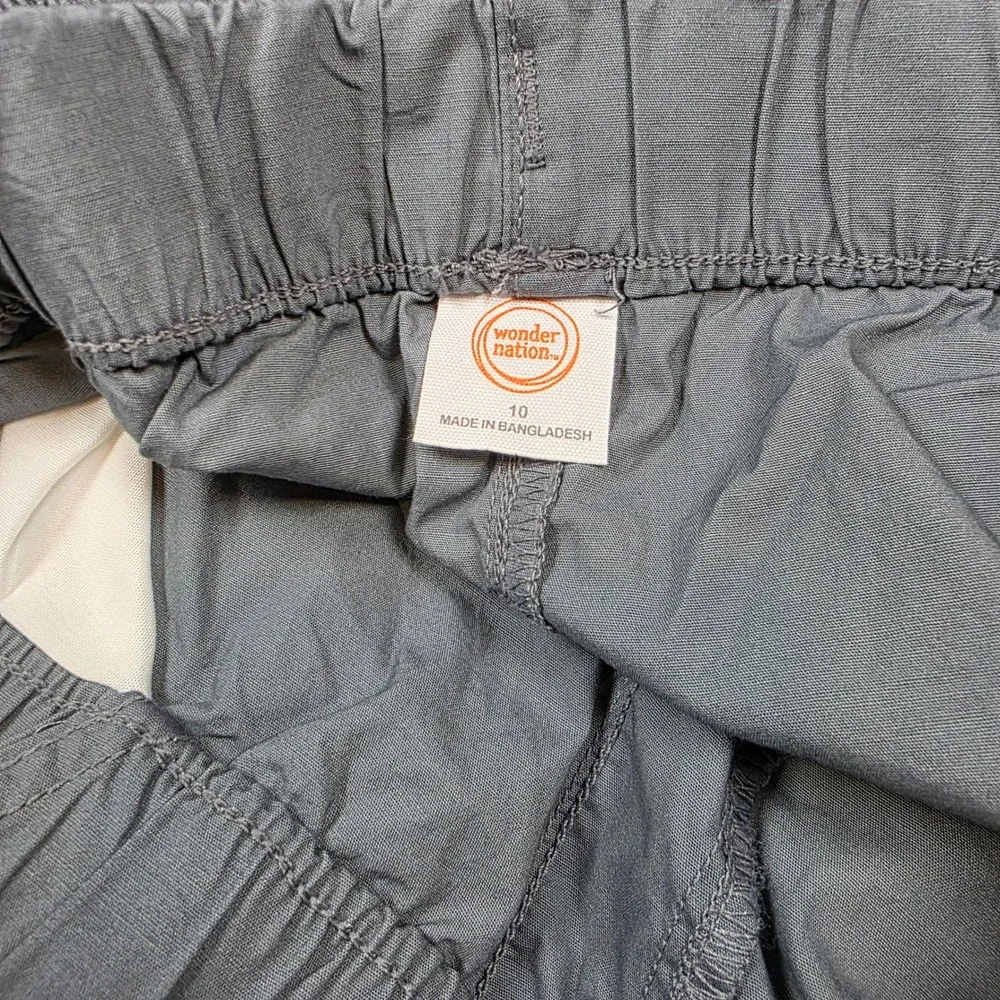 Wonder Nation Boys Joggers 2 Pack Navy Blue Grey Size‎ 10 NEW